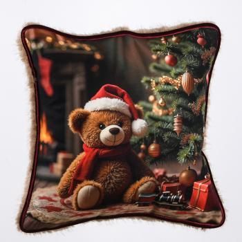 Наволочка принт декоративная на молнии 47х47 см 521948