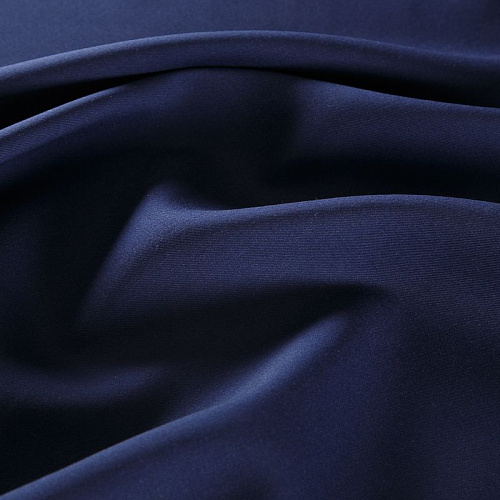 Ткань костюмная Ralph Lauren 025-19088 синий однотонный