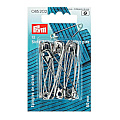 Булавки английские Prym 085202 50 мм 12 шт серебро