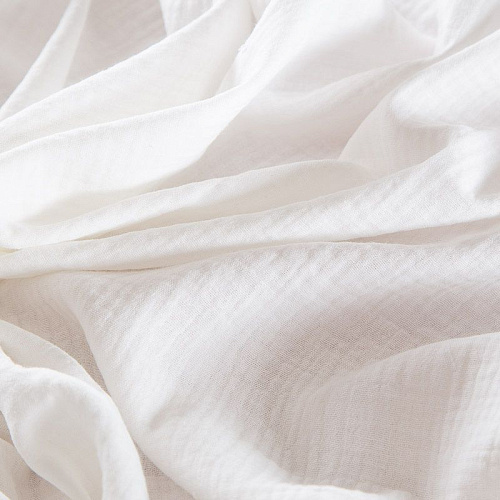 Муслин 071-17478 молочный однотонный