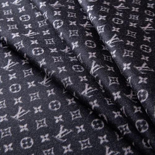 Кашемир двухсторонний Louis Vuitton 022-20227 черный