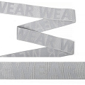 Резинка TBY 40 мм с надписью WEAR 02284-1 серый