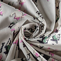 Репс К13-870 светло-серый принтованный